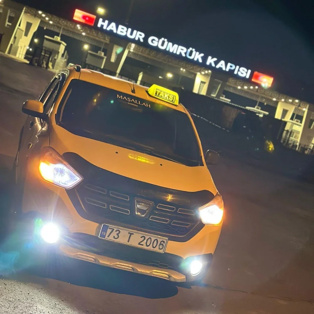 Silopi taksi aracı, şehir içi ve şehirlerarası ulaşım