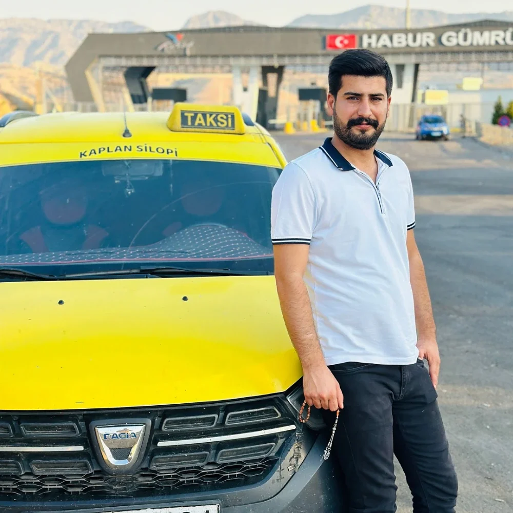 Habur 1 Taksi filosundan klimalı ve konforlu araç