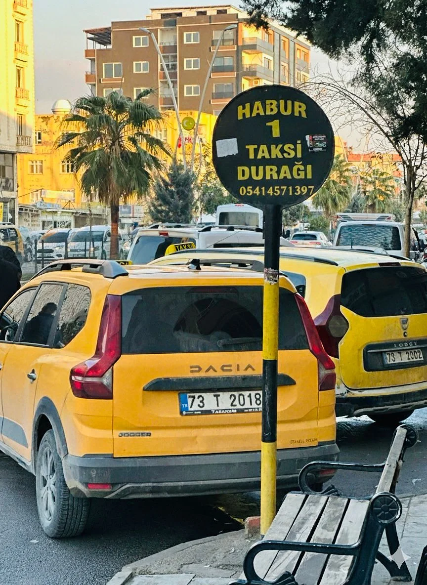 Habur 1 Taksi aracı, Silopi ve çevresinde taksi hizmeti